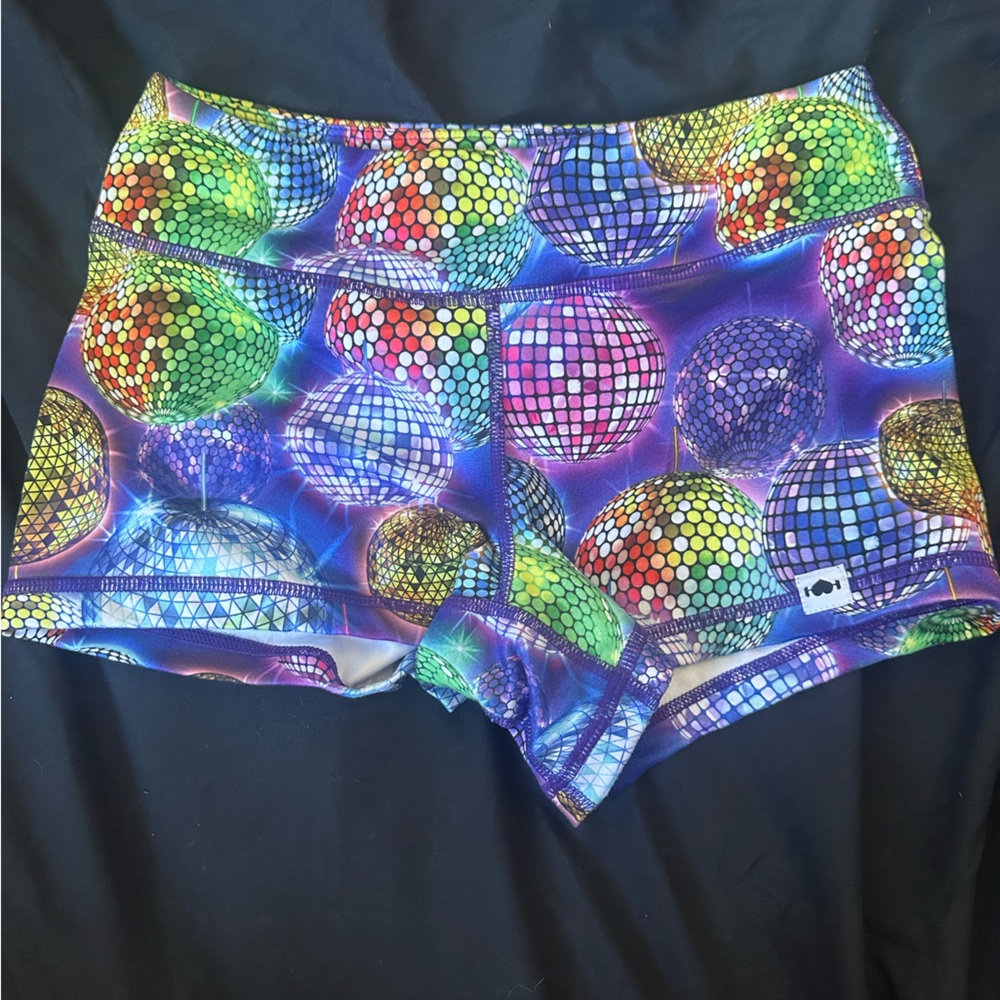Colorful Disco Ball Women's Shorts